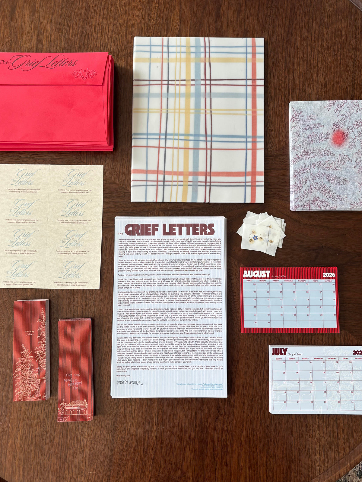 The Grief Letters Mail Club